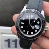 Temiz montre de lüksler lüks saat erkekleri saat 42mm 3235 otomatik mekanik hareket mat siyah cerachrom çerçeve 904L çelik kasa kol saatleri relojes 01