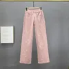 Jeans para mujeres Mujeres Diamantes de diamantes de diamisco de diamano de diario inferior a cuadros de la cintura