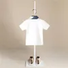 Summer Boys Polo Tshirt Plain Solid Fashion Toddler Tees Baby Shirts Tops Beau école Vêtements Kids Jersey 240325