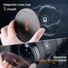 K F Concept Magnetic Metal Camera Lens Cap Is Only Suitable for Filters 495255586267727782mm 240327