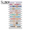 Braccialetti di fascino 12 pezzi Lotto albero della vita Set Women Children Elastic Friendship Friendshi