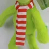 Wholesale of New Greenwich Green Plush Doll, Little Doll, Green Strange Dog, Christmas Children's Festival Gifts