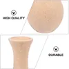 Vases 4 Pcs DIY Vase Model Wooden Flower Decor Manual Colorful Novel Bottle Desktop Colored Drawing