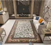 Tapety Ręcznie malowane kwiaty sądowe i ptaki chińskie dywan podłogi pvc wodoodporne samoprzylepne 3D
