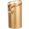 花瓶のメタルプランターフラワーアレンジバケツバースデン飾り飾りガールビンテージ花瓶