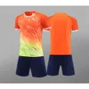 Soccer Men's Tracksuit 7710 Football Suit Film Summer Student Training Uniform Competition Team Sports Jersey