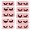 Ciglia false 1pcs Visofree 5D Mink Cruelty Free Natural Lashes Fluffy Morbing Fallo Extension Makeup