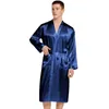 Accueil Vêtements Men's Robe Spring Summer Light Imitation Silk Europe