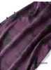 Kjolar 2024 kvinnors pendlare våren 45mm gambiered guangdong gaspur lila slips färgad kirin elastisk midja split wrap höft kjol