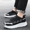 Casual Shoes Men's Thick Bottom Running Mixed Colors Pet Sneakers Round Head Walking Outsed Comfort Lightweight Jogging Trainers