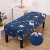 Stuhlabdeckungen begegnete lange Bankabdeckung elastische Dehnung für Wohnzimmer Küchen Schlafzimmer Klavier Slip Cover Saats Protektor