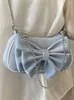 Hobo Trendy Bow Design Tote Handbags And Purses Women Shoulder Crossbody Bags Vegan Leather Ladies Messenger Bag High Quality