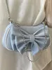 Hobo Trendy Bow Design Tote Sac à main et sac à main Sac à bandoulière femme Vegan en cuir végétalien Sac messager de haute qualité