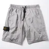 Designer Männer Shorts Stone und Insel Shorts Arbeit Shorts Biker Kurz Freizeit Urlaub Beachhose Atmungsfreier Kompass