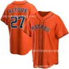 Football Jerseys Carrier Baseball Uniform Astros 27 Altuve 3#44 Alvarez Short Sleeved