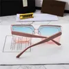 Дизайнерские солнцезащитные очки для женщин 2023 Женщины Современные стильные квадратные рамки Прозрачные голубые розовые градиент простота выделяет сладкий темперамент пляжного путешествия