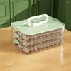 Хранение бутылок холодильника питания Food Freshness Organizer Организатор Airtight Creper Box с таймером для прозрачного бекона