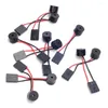 Câbles d'ordinateur 10pcs Système d'alarme accessoires Buzzer Adaptateur de haut-parleur interne bip outil de PC Bouche de la carte mère Remplacement