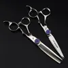 Professional Barbershop Hair Scissors 7 Inch 8 Inch 9 Inch Japanese Cutting Shears Thinning Straight Haircut Cliper Makas