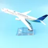 16 cm aluminiowy metal Air Garuda Indonesia Airlines Airbus 330 A330 samolot samolot samolot Model W Stand Craft Gift Collection 240328