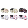 Bouteilles de rangement 6 pcs Round Lipstick Case Small Cream Jar E pok Shadow Contaip Plate Vintage Cosmetics