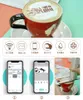 Imprimée alimentaire portable café latte gâteau art boulange