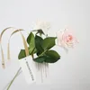 Fleurs décoratives Artificiel Single Rose Valentin Cadeau de maison Affichage de la maison Affichage de la maison El Birthday Party DIY Simulation