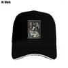 ボールキャップサムライタトゥー面白いブラックビルハットコットンメンズ野球帽のトレンドユニセックスハットカジュアルハラジュク