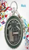 Transparent Glass Musical Pocket Watch Lake Melody Music Antique Pendant Timepiece Vintage Quartz es Gift 2110133637021