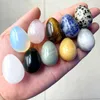 Decorative Figurines 1PC Synthesis Crystal Stone Easter Colored Egg Hand Polished Craft Jewelry DIY Gift Toy Home Decoration Room Ornaments