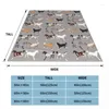 Blankets All The Pretty Horses Blanket Flannel Printed Cute Multifunction Ultra-Soft Throw For Bedding Travel Bedspreads