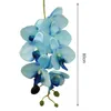 Dekorative Blumen 1PC Simulation Einer Schmetterling Orchideenblume künstliche Kunststoff gefälschter Hochzeitshome El Bar Weihnachtsfeier Dekoration