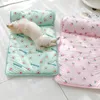 Cat Carriers Summer Ice Silk Cool Pet Mat Dog Nest Cooling Supplies