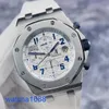 Celebrity AP Wrist Watch Limited Epic Royal Oak Offshore Série 26197st Dial com Diamante