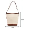 Bolsas de noite de verão feminino feminino saco de ombro rattan boho bucket causal damas bolsas de marca feminina bolsa de compras embreagem 2024