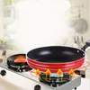 Pans 1pc Mini Frying Pan Non-Stick Stainless Steel Frypan Pot Saucepan Random Color Home Kitchen Cooking Tools