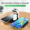 Chargers 30W 4 em 1 qi Wireless Charger Stand para iPhone 13 12 Samsung 21 Estação de dock de carregamento rápido para AirPods Pro Apple Watch Iwatch