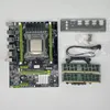 keyiyou x79Pro 마더 보드 세트 X79 Placa Mae LGA 2011 V1 V2 Xeon E5 2650 프로세서 16GB DDR3 ECC Reg RAM 키트 240326