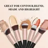 EST 14PCS Makeup Brushs Set Soft Cosmetics Foundation Foundation Powder Tears Tears Makeup Brushs Professional Make Up Kit Tools 240327