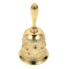 Party Supplies Hand Ring Bell Table Zine-Alloy Office Decor Metal Service Customer Service Call Restaurant Zinc Vintage