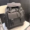 Neue Hot Designer Rucksack Männer und Frauen Mode -Rucksack -Buch -Tasche Klassische alte Blumen Kordelcrordel Offen und enge Jacquard Leather Schoolbag Rucksack