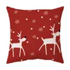 Pillow Cartoon Cute Christmas Cases Decorative Throw Cover For Home Sofa Bed Pillowcase Couch 2024