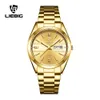 Designer Watch Liebig Tuhao Gold Men's and Women's Quartz L1031 Business Steel Band Waterproof Par Watch