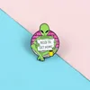 Precisa chegar em casa ET Et esmalte broches alienígenas personalizados para a camisa Backpack Banner Banner Funge Badge Jewelry Gift for Kids Friends