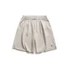 Pas la marque 2024 Summer New Fashion Basic End Edge Air Layer Shorts K93217