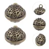 Party Supplies 5Pcs DIY Bells Vintage Crafts Making Jewelry For Pet Christmas Festival Decoration