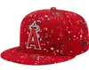 2024 Los Angeles "Angels" Beyzbol Snapback Sun Caps Champions World Series Erkek Kadın Futbol Şapkaları Snapback Strapack Hip Hop Spor Şapkası Karışımı A0