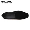 Casual Shoes Designer Slip On British Style Loafers Summer Smoking Slippers Velvet Men 2024 Black Party Comfort Solid
