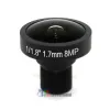 Peças 8MP 1,7 mm M12 1/1,8 "Lente + 650 Ir para a câmera IP HD Lente CCTV F2.0 de comprimento para ahd eken sjcam xiaomi yi GoPro Sport Camera