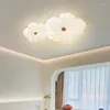 Ceiling Lights Atmospheric Living Room LED Light Simple Flower Dinging Hall Lighting Fixtures Modern Bedroom Lamps